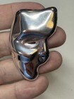 925 Sterling Silver Vintage Mexico Phantom Of The Opera Mask Pin Brooch 19 1 Gr