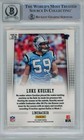 Luke Kuechly Signed Carolina Panthers 2012 Prizm  279 Beckett Auto 10 40679
