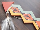 Vintage Hopi Pueblo Indian Lightening Stick - Fabulous Design - Mint Condition