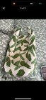 Dock A Tot Deluxe Plus Dock Baby Lounger Banana Leaves Green White 0-8 Months