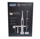 Oral-b Io Series 5 Expert Clean Electric Toothbrush 2 Pack 4 Heads 2 Travel Case
