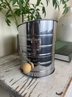 Vintage Hand Crank Flour Sifter Wood Handle   Usa   Farmhouse   Country