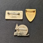Wildcat   Attitash Mountain Vintage Ski Pin Lot New Hampshire Souvenir Lapel Hat