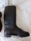 Vintage East German Nva Officer Jackboots Leather Knobelbecher Rubber Sole Sz 11