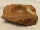 Vintage Carved Natural Stone Polished Ashtray Cigarette Cigar Marble Onyx