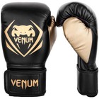 Venum Contender Hook And Loop Training Boxing Gloves - Black gold