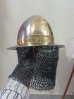 Medieval Norman Viking Armor Knight Steel Medieval Byzantine Kettle Hat Helmet