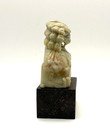 Vintage Chinese Carved Soap Stone Foo Lion Dog Seal  chop Stamp 