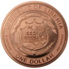 2026 Liberia  1 5 Oz Copper Year Of The Horse Brilliant Uncirculated
