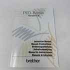 Brother Ped-basic Version 1 0 Embroidery Instruction Manual And Empty Box Only