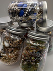Curated Mystery Vint- Now 16oz Jewelry Jars- Clean Wearable- No Junk- Over 1 Lb