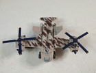 Vintage 1989 Kenner Mega Force V-rocs Thunderwolf Heavy Lift Helicopter