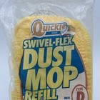 Quickie Swivel-flex Dust Mop Refill  0654 Type D Yellow New Sealed