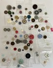 Lot Of 180 Assorted Sew Buttons New used vintage Metal Plastic
