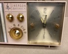 Vintage Early 1960s Emerson Tube Clock Radio Model 31l04