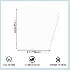 100 Sheets Thermal Printer Paper 8 5 X 11 Inch Us Letter Size Thermal Paper