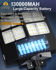 8600w Super Bright Aluminium Commercial Solar Street Lights Outdoor Dusk To Dawn