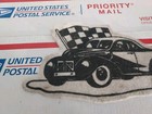 Vintage Stock Car Racing Felt Patch 1950 s Never Sewn On Anything - T6 200