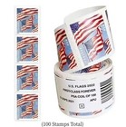 Usps Stamps Bulk 2022 Us Flag Forever Scott 5654 Mnh 100 Count Coil Roll