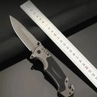 9  Military Rescue Tactical Spring Assisted Folding Pocket Knife Open Blade Edc