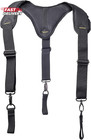 Aisenin Heavy-duty Tool Belt Suspenders For Men  3 Point Padded Suspenders Const