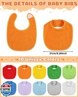 Jagely Baby Drool Bibs For Boys Girls Multicolor Cotton Waterproof Feeder New
