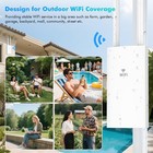 Ac1200 Outdoor Wifi Extender  Ip66 Weatherproof Gigabit Access Point With Lon   