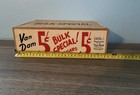 Vintage 5 Cent Van Dam Cigar Co  Box Tobacco Advertising Collectible 