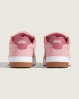 Pink Leather Retro Chunky Casual Lifestyle Sneakers
