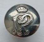 Obsolete Vintage Palestine Police Small 13mm Cap Button By Firmin London