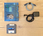 Iomega Zip 100 Blue Transparent External Drive Z100usb   Psu   Usb   Zip Disk