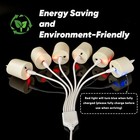 Rechargeable Flameless Candles  2 4 6 8h Timer Led Votive Candles  6 Pcs Batt   