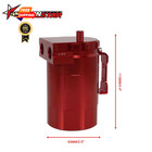 Ryanstar Oil Catch Can Kit Separator Reservoir Red Without Breather  Red 