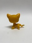 Littlest Pet Shop Authentic  855 Orange Yellow Short Hair Cat Lemonade Stand Lps