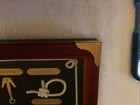 Vintage Sailors Knots Nautical Tools Shadow Box Wood Framed Wall Art 16 5 x12 5   