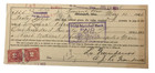 Antique Cancelled Check First National Bank Minneapolis Mn 1923  42
