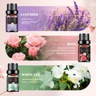 Floral Essential Oils Set - 6x10ml Fragrance Oil For Diffusers  Massage  Arom   