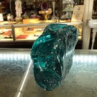 Dark Teal 7 75  Sea Glass Slag Cullet Sorcerer Stone Landscap Aquarium Rock Pool