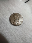 1961 D Penny Errors Struck Off Center  Huge Off Center Error  