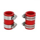 Rubber Exhaust Clamps All Years Fmf dg  Atv Factory Red For Yamaha Banshee Us