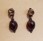 Amber Glass Bib Necklace Earrings Set  Crystal Lariat Necklace Bracelet Set 