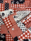 Vintage Nordstrom Best Shirt S 14-14 5 Pointed Collar Button Groovy Hippie Print
