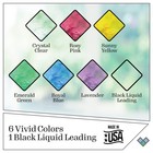 Gallery Glass Promoggstr22 Stained Glass Starter Kit 10 Piece 6 Colors 20 Molds