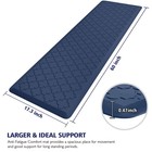 Kitchen Mat Cushioned Anti Fatigue Floor Mat 17 3x60  Thick Non Slip Waterproof