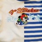Vintage Disney Babies Mickey Mouse Football 6-9 Months Soft Cotton Embroidered 