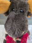 Dan Dee Moose Plush Stuffed Animal Collectors Choice Christmas Scarf Boots