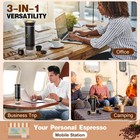 3-in-1 Portable Espresso Coffee Machine Wireless Electric Coffee Maker Capsule