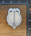Vintage Usa Crossing Guard Metal Uniform Pin On Badge
