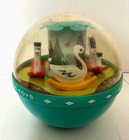 Vintage Fisher Price Roly Poly Chime Ball  165 Musical Toy W  Original Box 1966