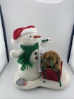 2024 Hallmark Wrapped In Joy Snowman Singing Plush With Sound And Motion Nwt